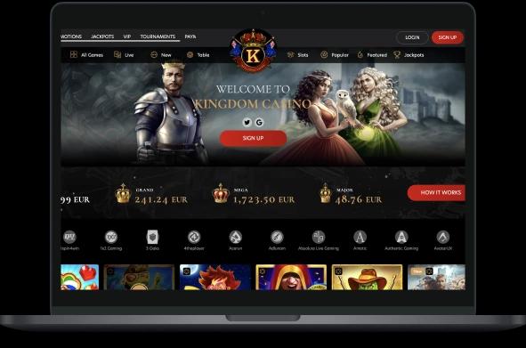 Kingdom Casino Desktop